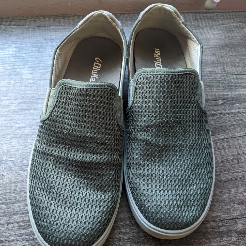 OluKai Lae’ahi Slip on Sneaker Size 10